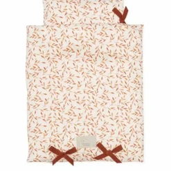 Beddengoed Poppenbed Caramel Leaves Camcam