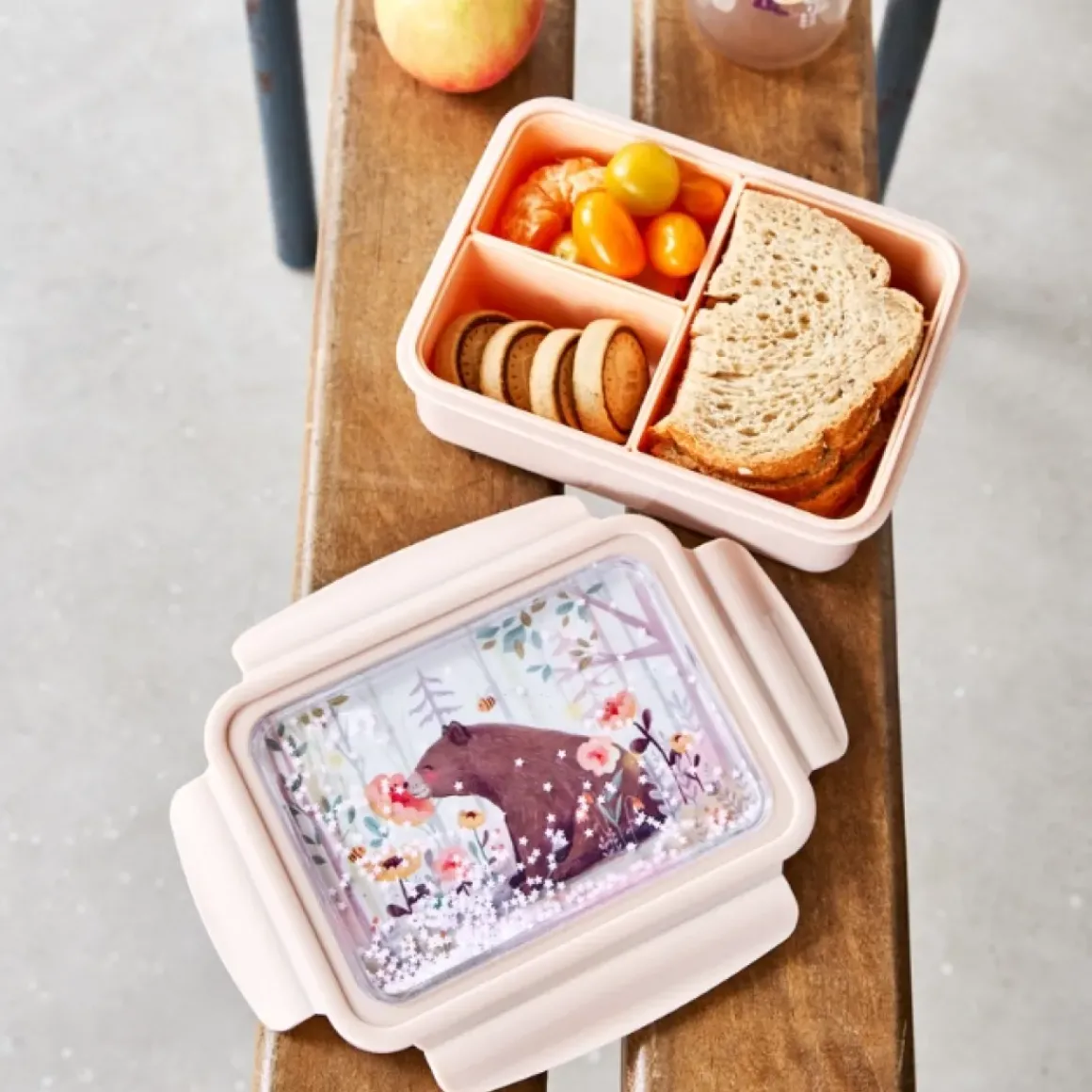 Bento Lunchbox Humming Bear Petit Monkey