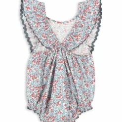 Bestel De Schattige Konges Slojd Romper Verbena Bibi Blue Vandaag - Shop Nu!