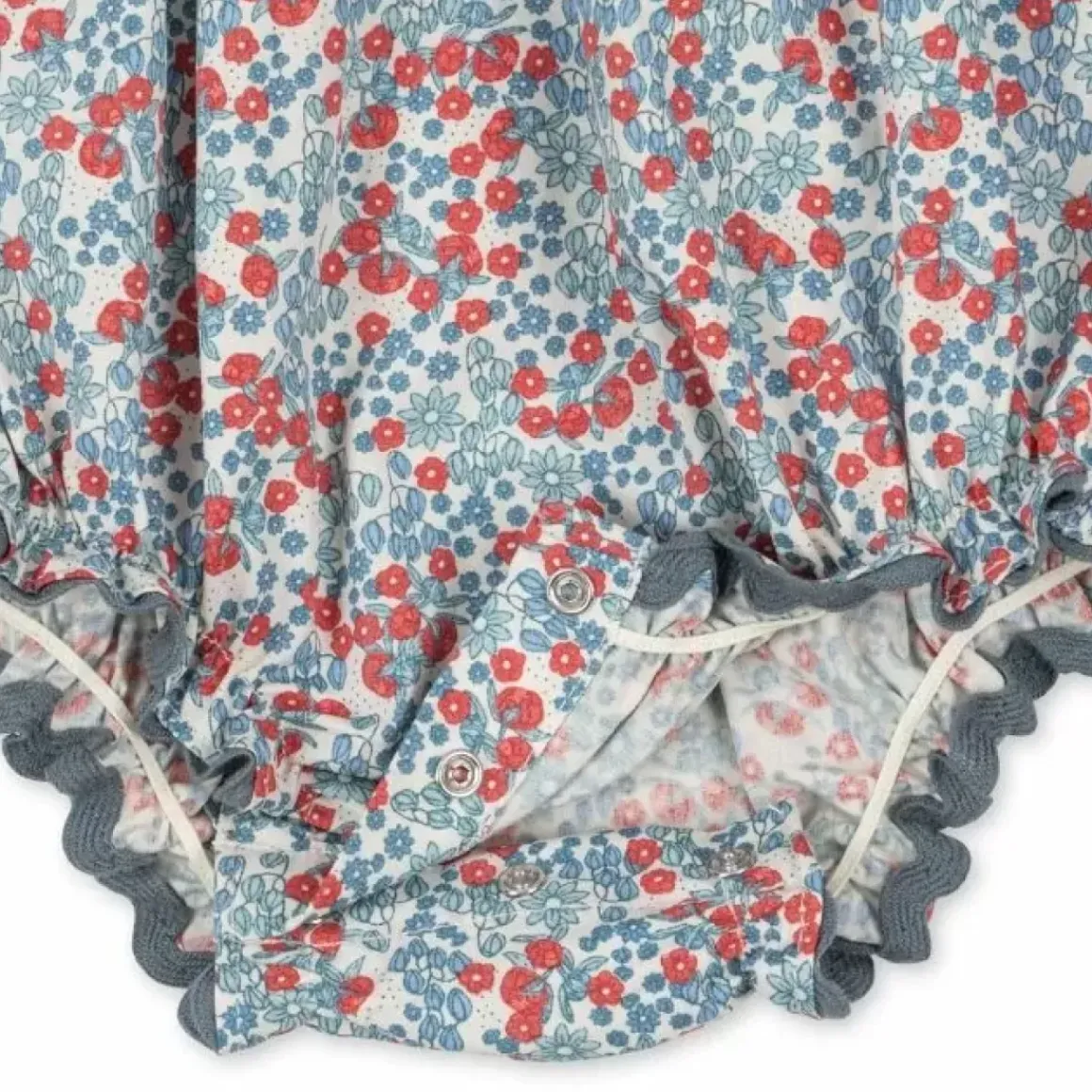 Bestel De Schattige Konges Slojd Romper Verbena Bibi Blue Vandaag - Shop Nu!