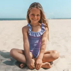 Bestel Het Salted Stories Badpak Sofia In Helder Lila Anglaise - Koop Nu!