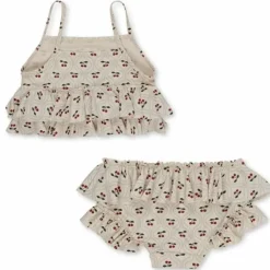 Bestel Nu De Konges Slojd Bikini Manuca Frill Met Kersenmotief