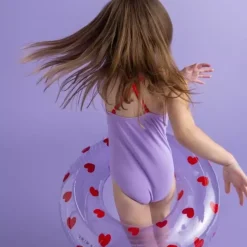 Bestel Nu De Swim Essentials Zwemband Lila Hartjes - 55Cm