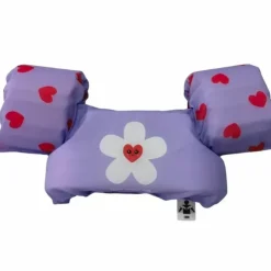 Bestel Nu Het Swim Essentials Zwemvest Puddle Lila Hartjes (2-6 Jaar)
