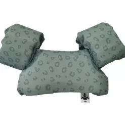 Bestel Nu Het Swim Essentials Zwemvest Puddle Green Leopard (2-6 Jaar)