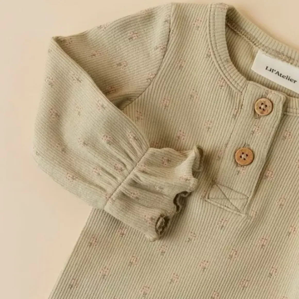 Bestel Nu Lil' Atelier Romper Fia Moss Gray - Ideaal Voor Elke Gelegenheid