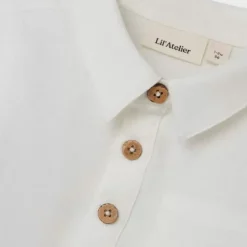 Bestel Nu Lil' Atelier Shirt Romper Coconut Milk - Ideaal Voor Elke Gelegenheid
