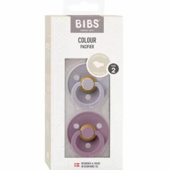 Bibs Anatomische Fopspenen Fossil Grey/Mauve