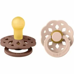 Bibs Fopspenen Boheme Woodchuck/Blush
