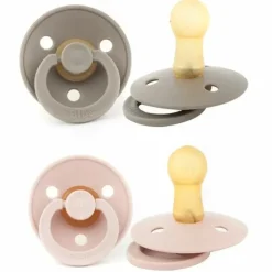 Bibs Fopspenen Set Dark Oak/Blush