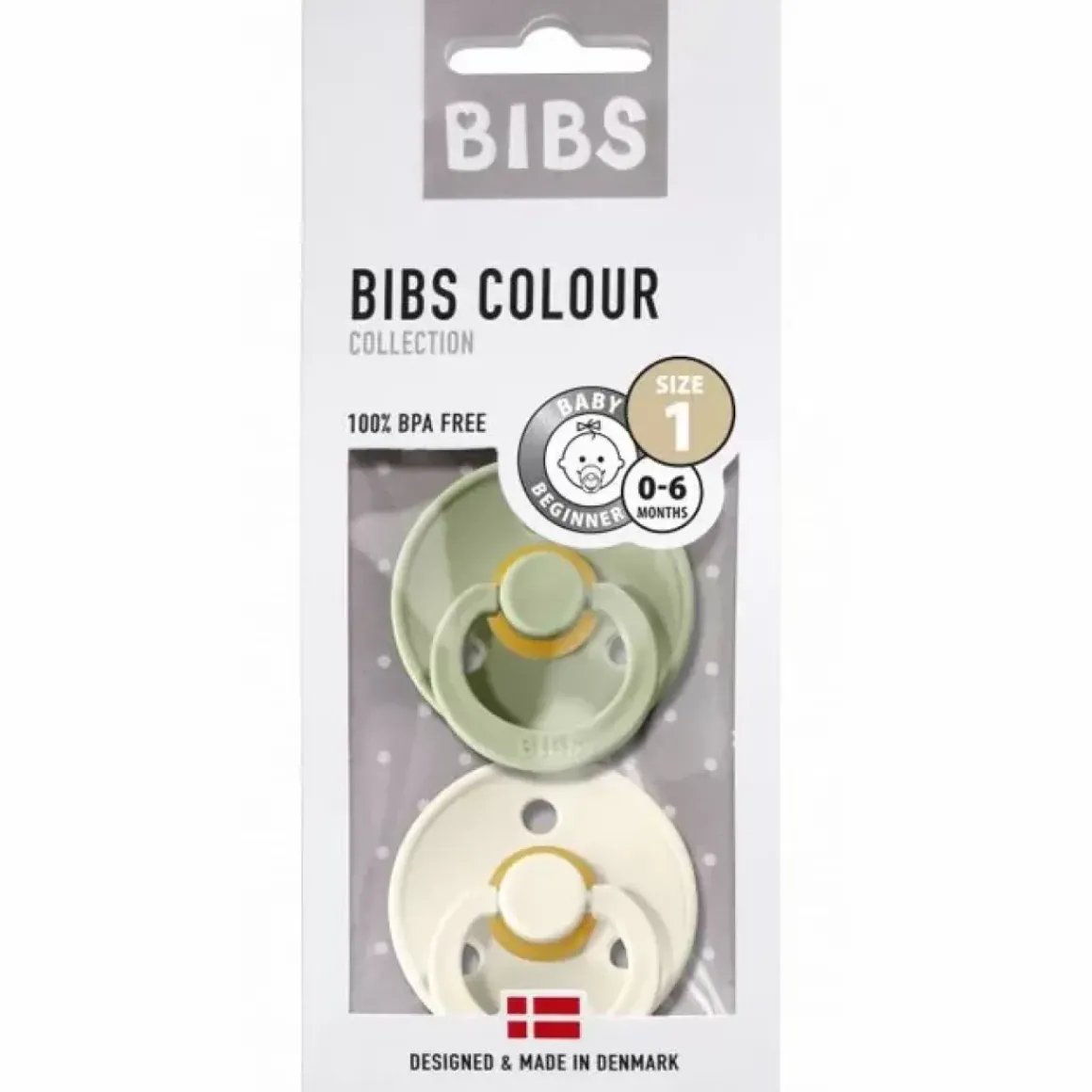 Bibs Fopspenen Set Sage/Ivory