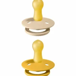 Bibs Fopspenen Set Vanilla/Mustard (0-6M)