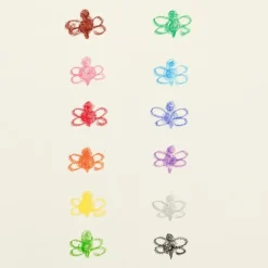 Bijenwas Krijtes Briljant Bee (12St) Ooly