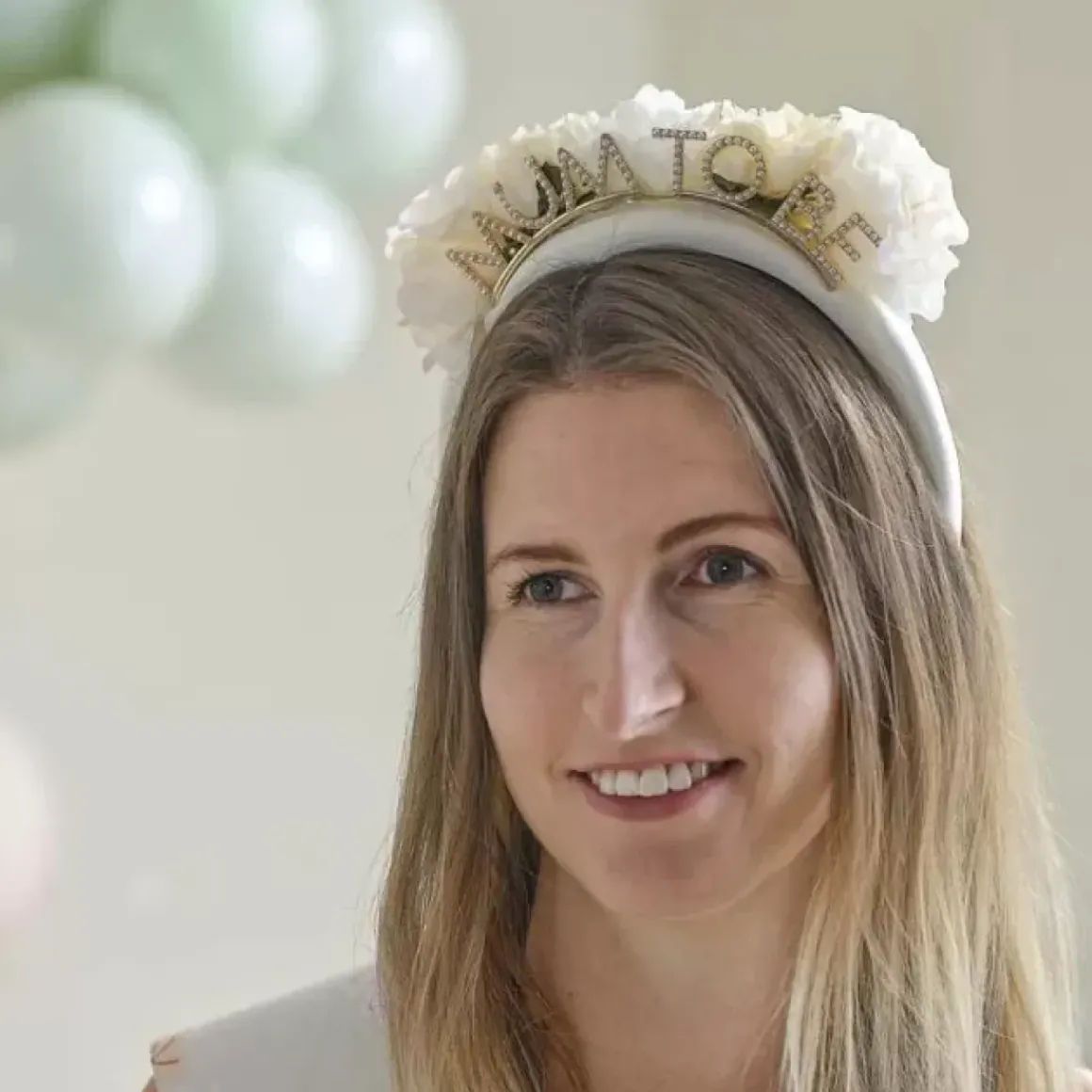Bloemrijke Diadeem Mum To Be Floral Baby Ginger Ray