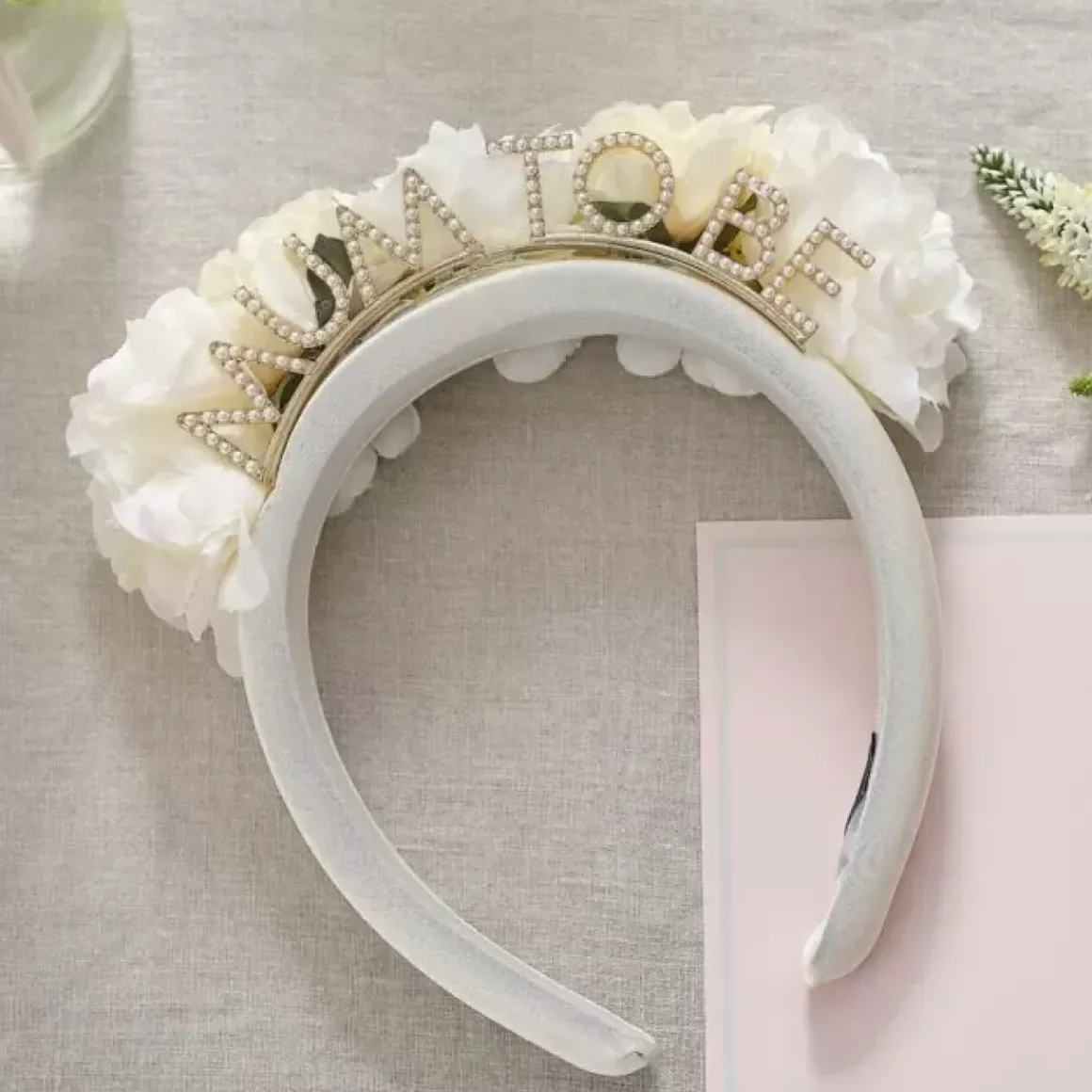 Bloemrijke Diadeem Mum To Be Floral Baby Ginger Ray