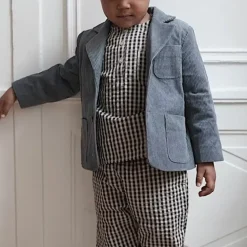 Blouse Navida Bitter Java Check Konges Slojd