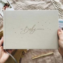Blush & Gold Invulboek My Baby Journal Ivoor