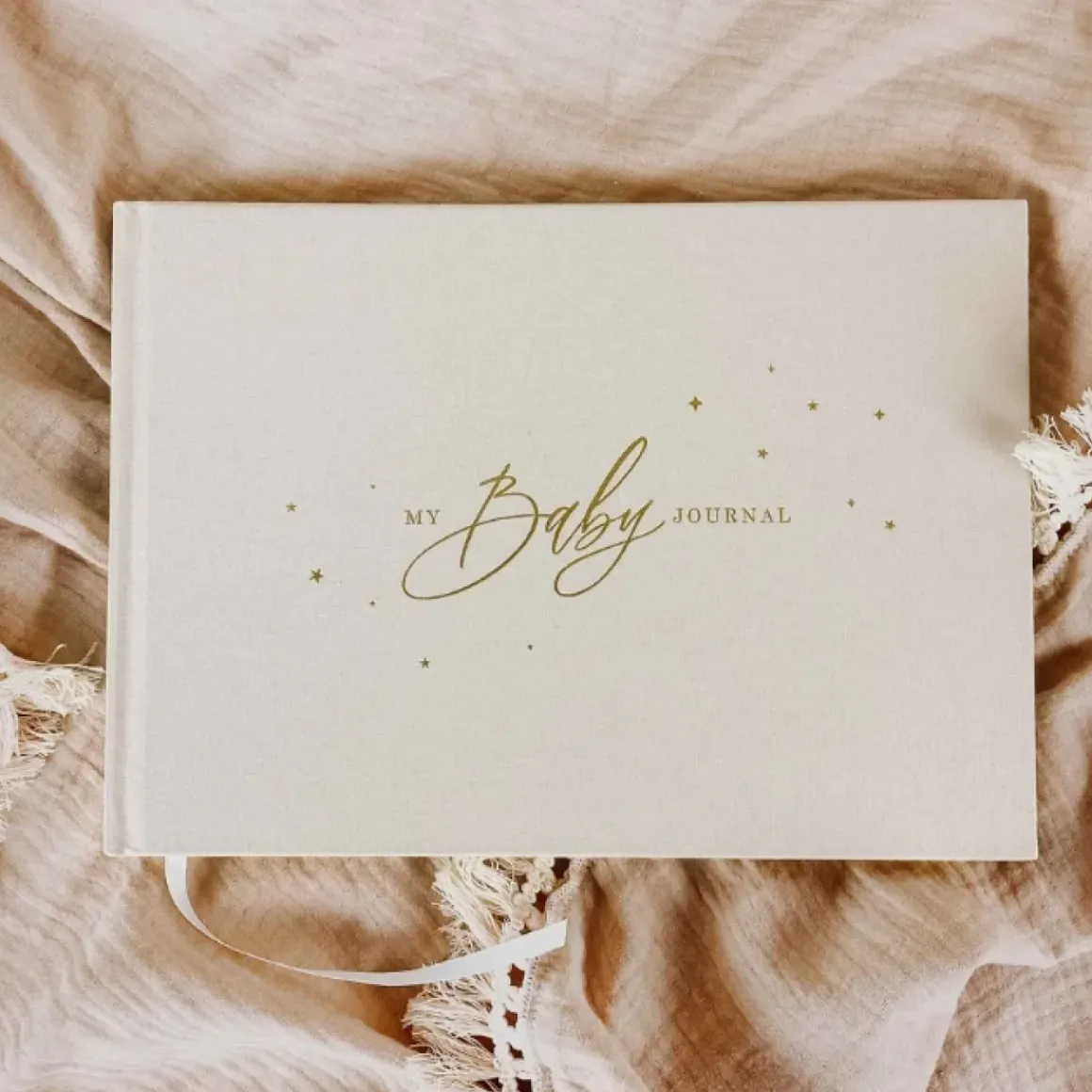 Blush & Gold Invulboek My Baby Journal Ivoor