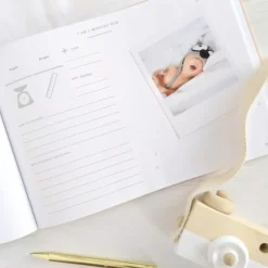 Blush & Gold Invulboek My Baby Journal Ivoor