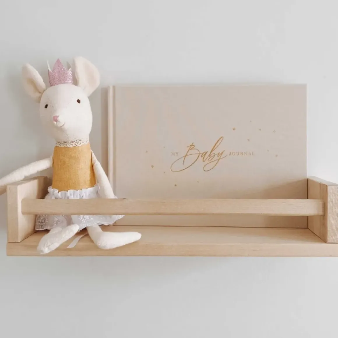 Blush & Gold Invulboek My Baby Journal Ivoor