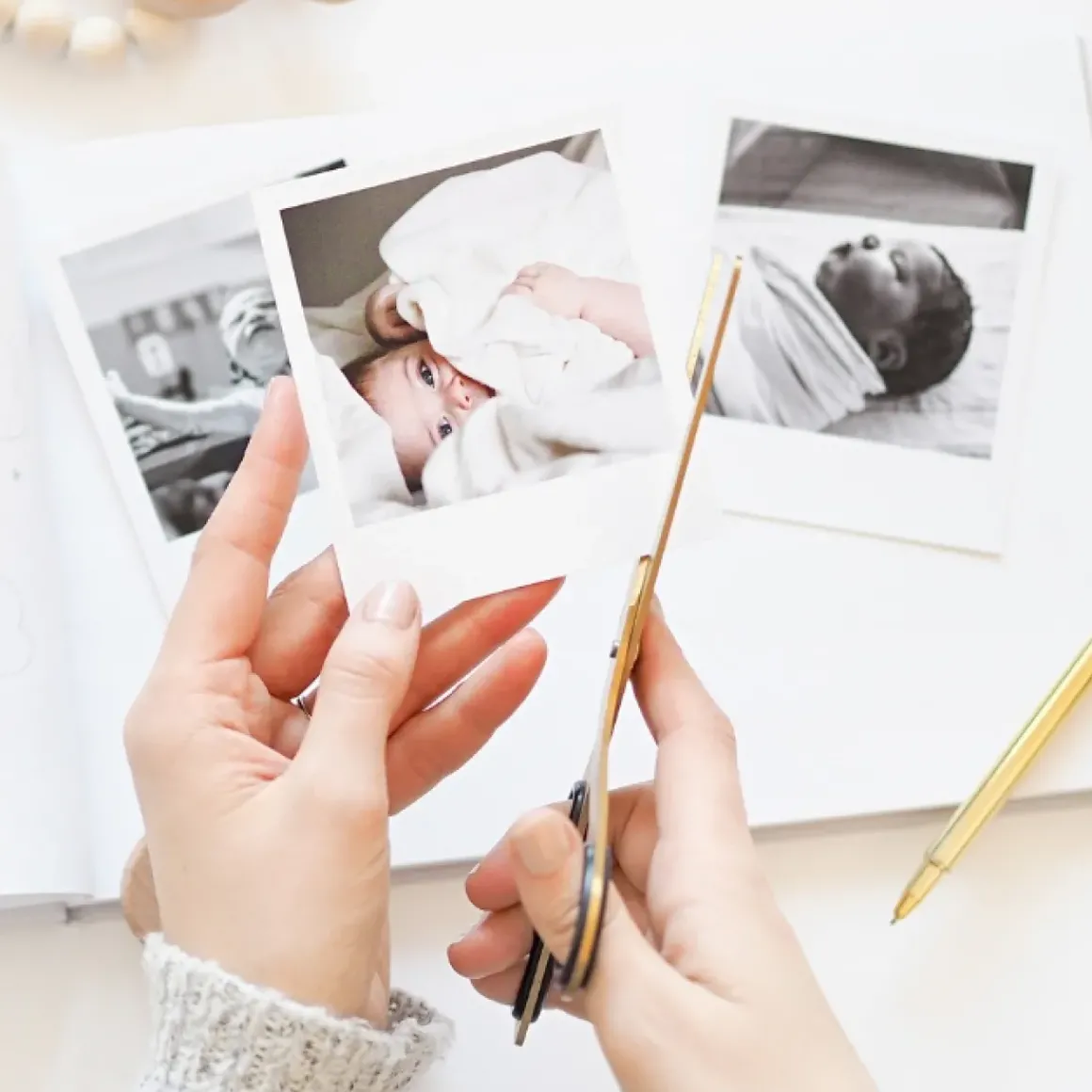 Blush & Gold Invulboek My Baby Journal Ivoor