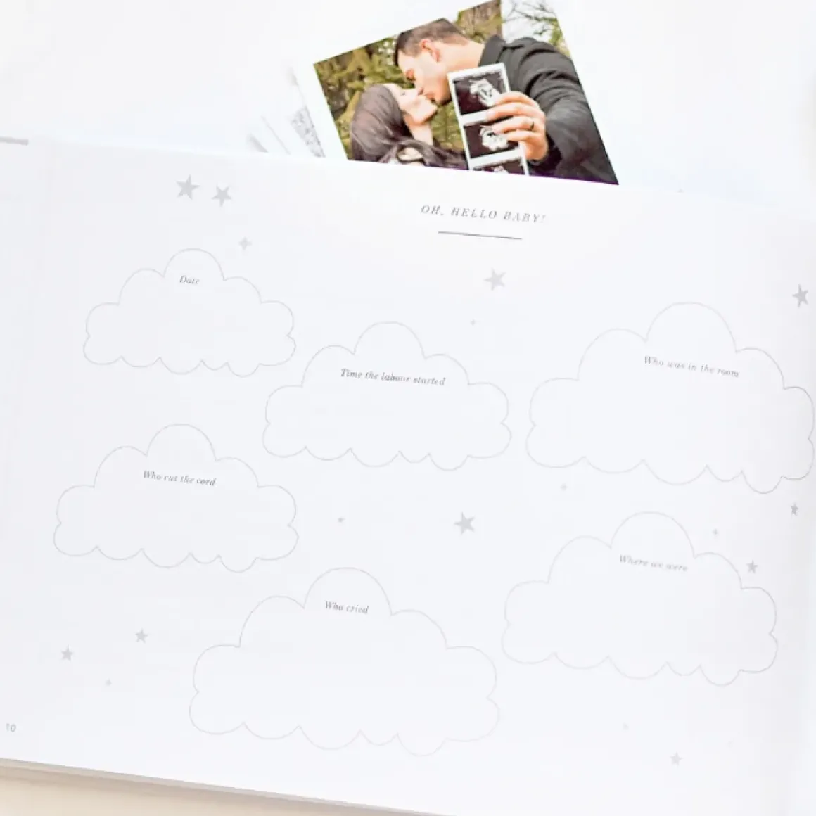 Blush & Gold Invulboek My Baby Journal Wit