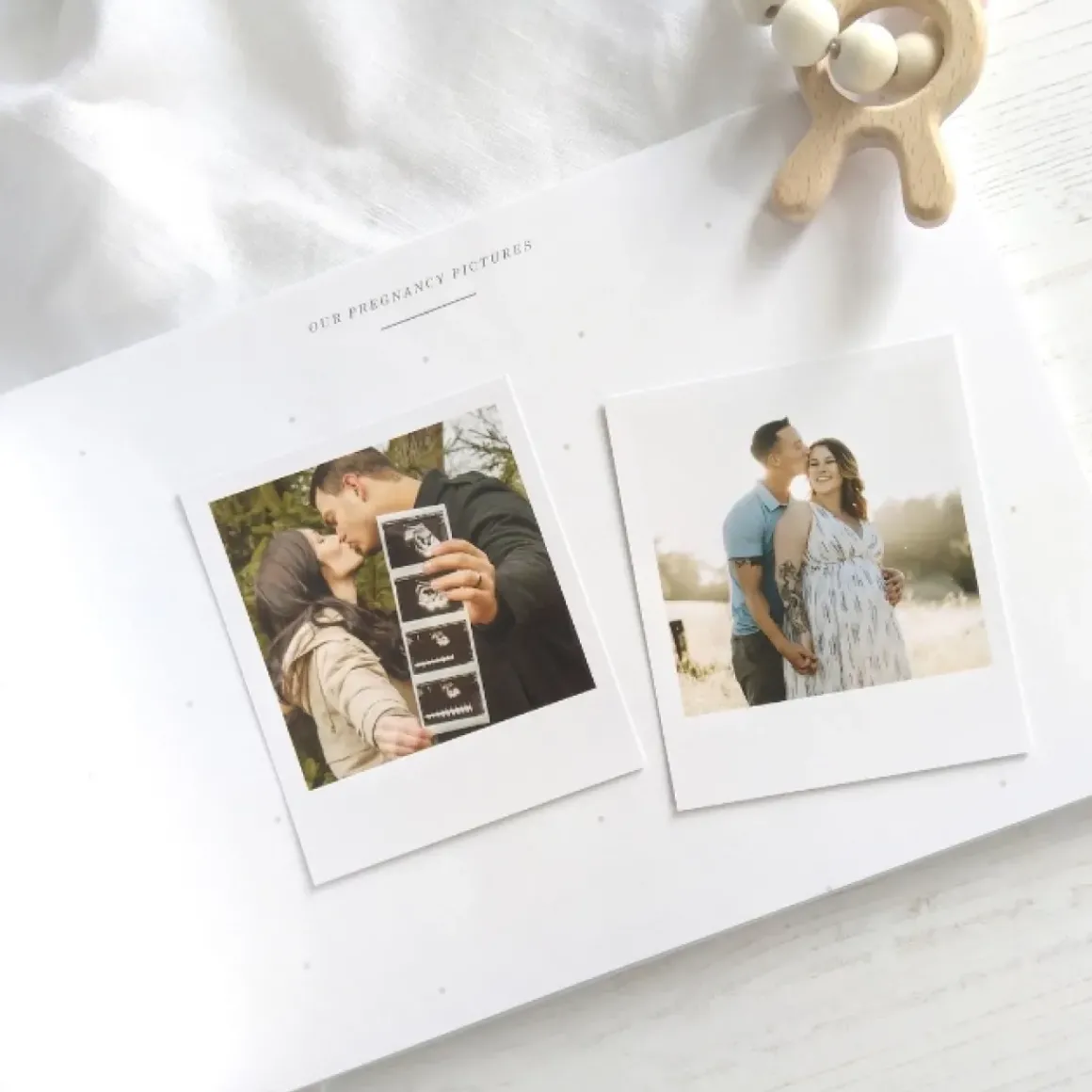 Blush & Gold Invulboek My Baby Journal Wit