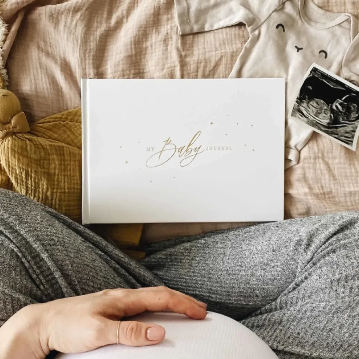 Blush & Gold Invulboek My Baby Journal Wit