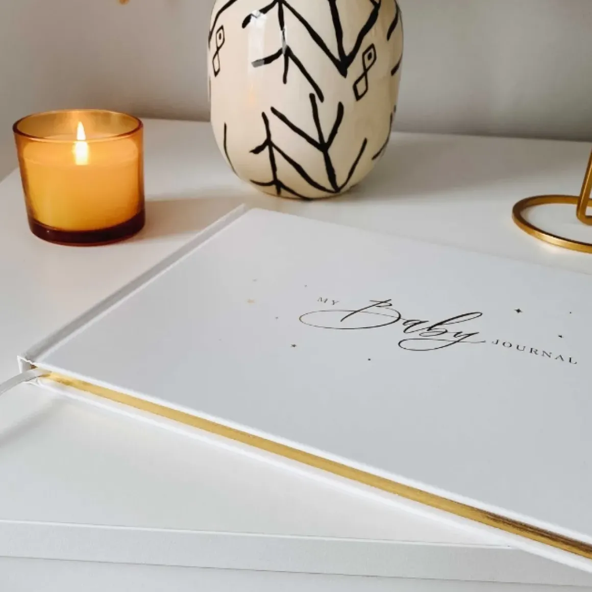 Blush & Gold Invulboek My Baby Journal Wit
