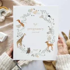 Blush & Gold Zwangerschapsdagboek Dieren