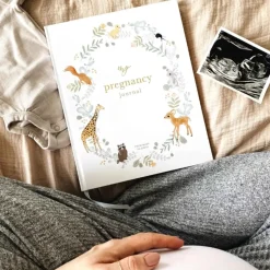 Blush & Gold Zwangerschapsdagboek Dieren