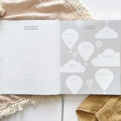 Blush & Gold Zwangerschapsdagboek Dieren