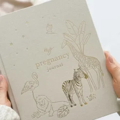 Blush & Gold Zwangerschapsdagboek Safari