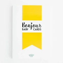 Bonjour Baby! Cards (40St) Bonjour To You!