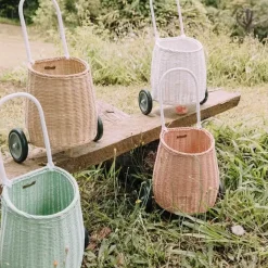 Boodschappenwagentje Luggy Basket Roze Olli Ella