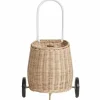 Boodschappenwagentje Luggy Basket Straw Olli Ella