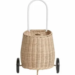Boodschappenwagentje Luggy Basket Straw Olli Ella