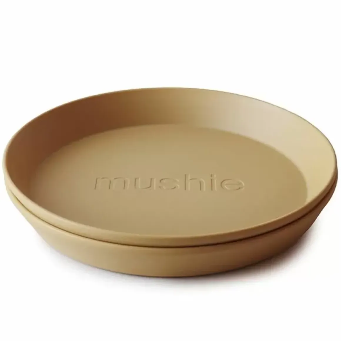 Borden Rond Mosterd (2St) Mushie