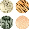 Borden Safari Animal Print (8St) Meri Meri