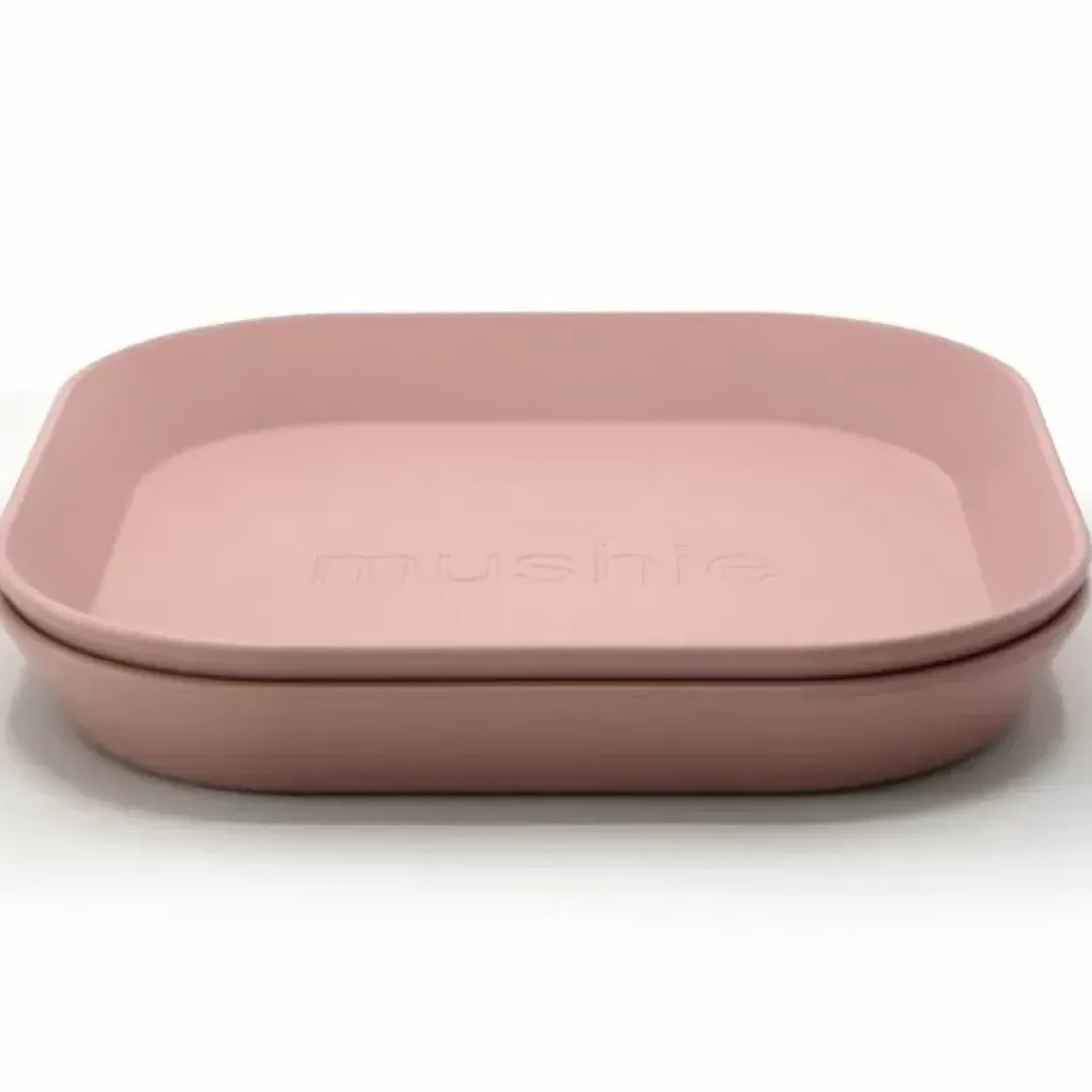 Borden Vierkant Blush (2St) Mushie