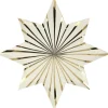 Bordjes Gold Stripe Stars (8St) Meri Meri