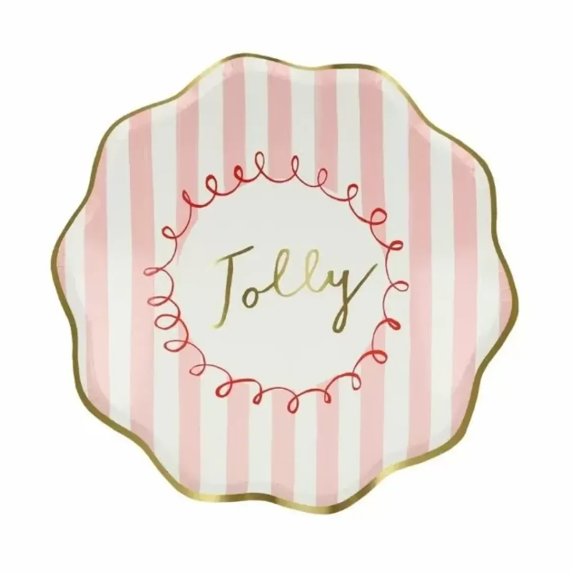 Bordjes Striped Christmas (8St) Meri Meri
