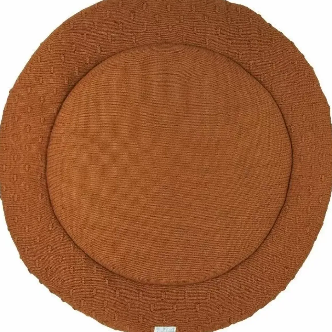 Boxkleed Rond Knots Camel (95Cm) Meyco