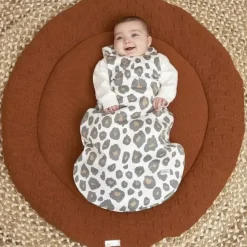 Boxkleed Rond Knots Camel (95Cm) Meyco