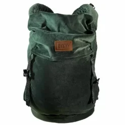 Bykay Draagzak Click Carrier Classic Velvet Bottle Green