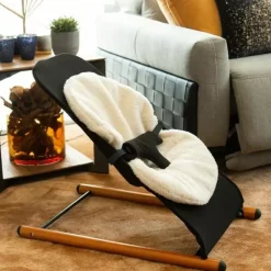 Childhome Evolux Wipstoel Walnoot Zwart