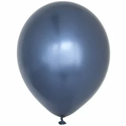 Chroom Ballonnen Donkerblauw (10St) House Of Gia