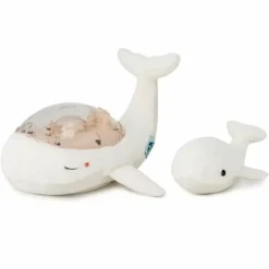 Cloud.B Knuffel Projector Met Geluid Tranquil Whale White