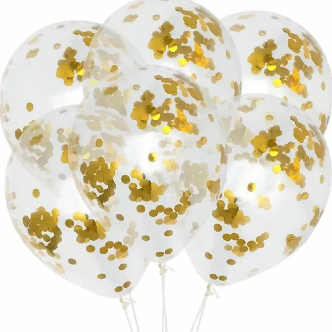 Confetti Ballonnen Goud (6St) House Of Gia