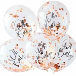 Confetti Ballonnen Oh Baby Twinkle Twinkle (5 St) Ginger Ray